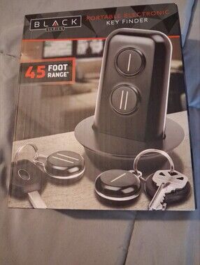 Black Series Portable Electronic Key Finder